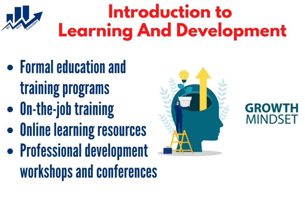 introduction to learning and development