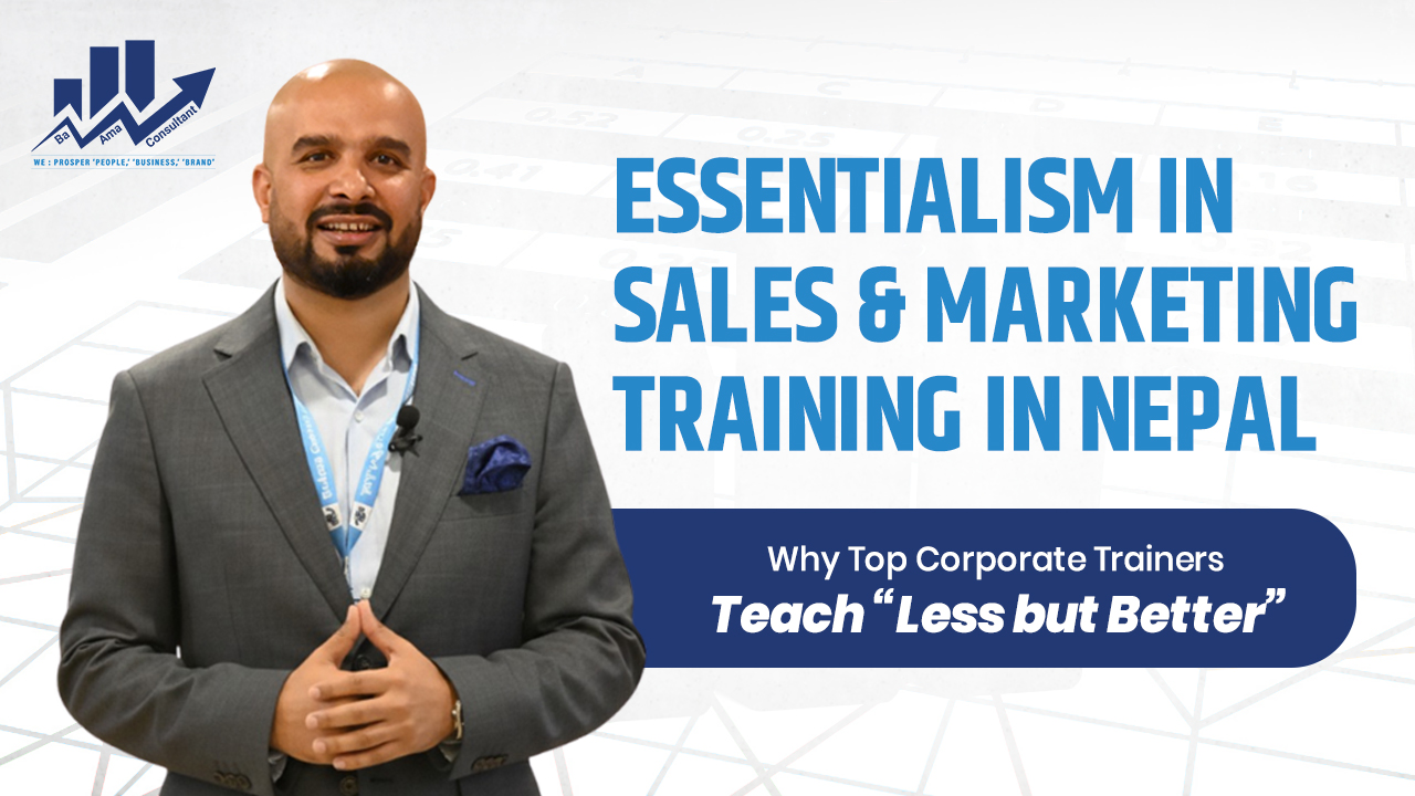 sales and marketing training in Nepal