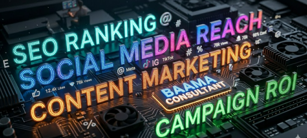 digital marketing in nepal at Baama Consultant