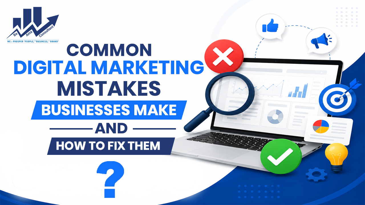 Common Digital Marketing Mistakes