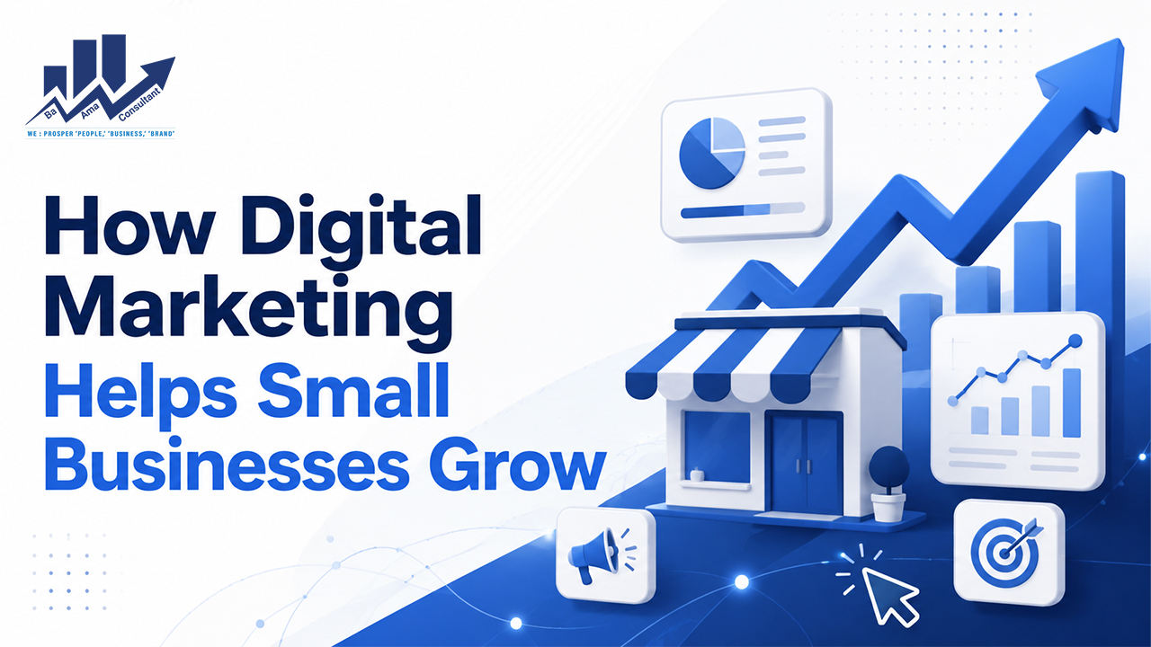 How Digital Marketing Helps Small Businesses Grow