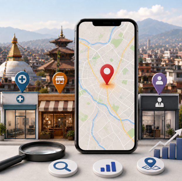 Local SEO in Nepal for businesses in Kathmandu