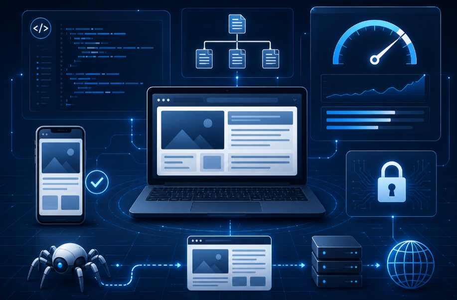 Technical SEO audit and website optimization